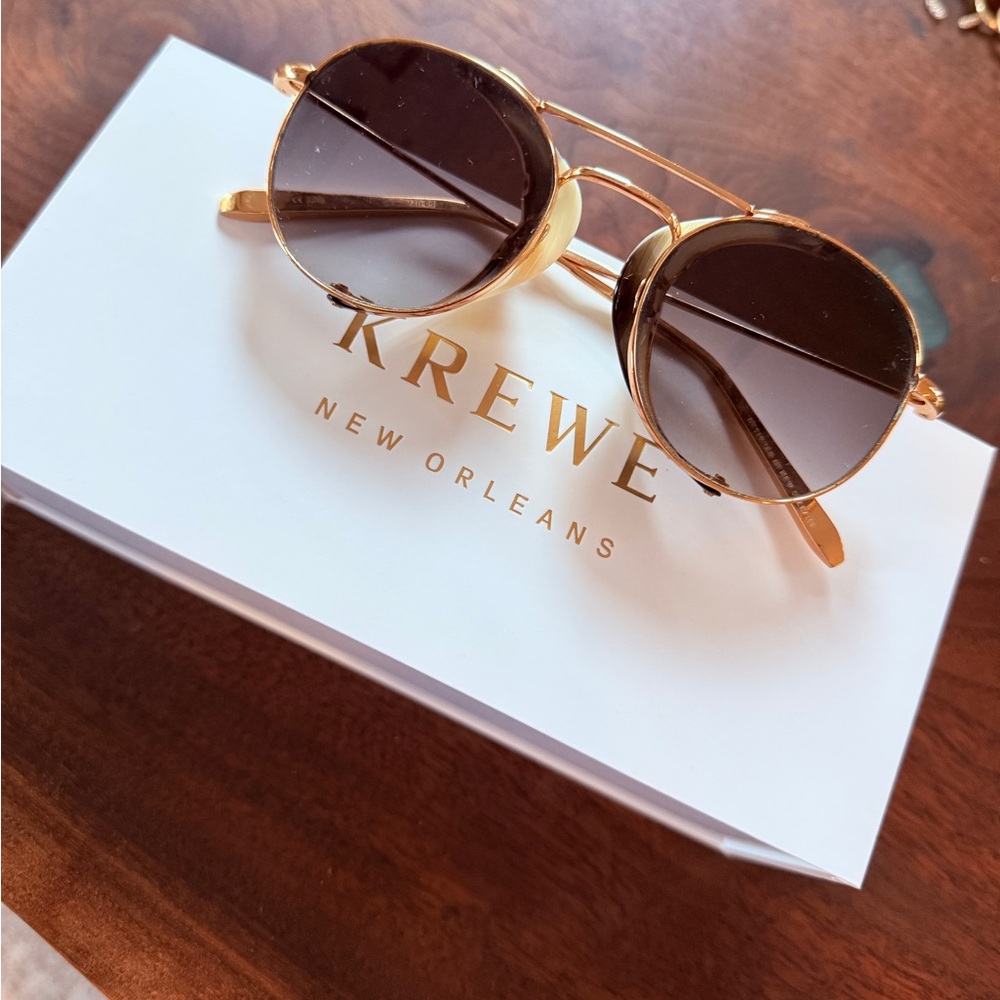 KREWE ORLEANS BLINKER | 24K Titanium + Bone